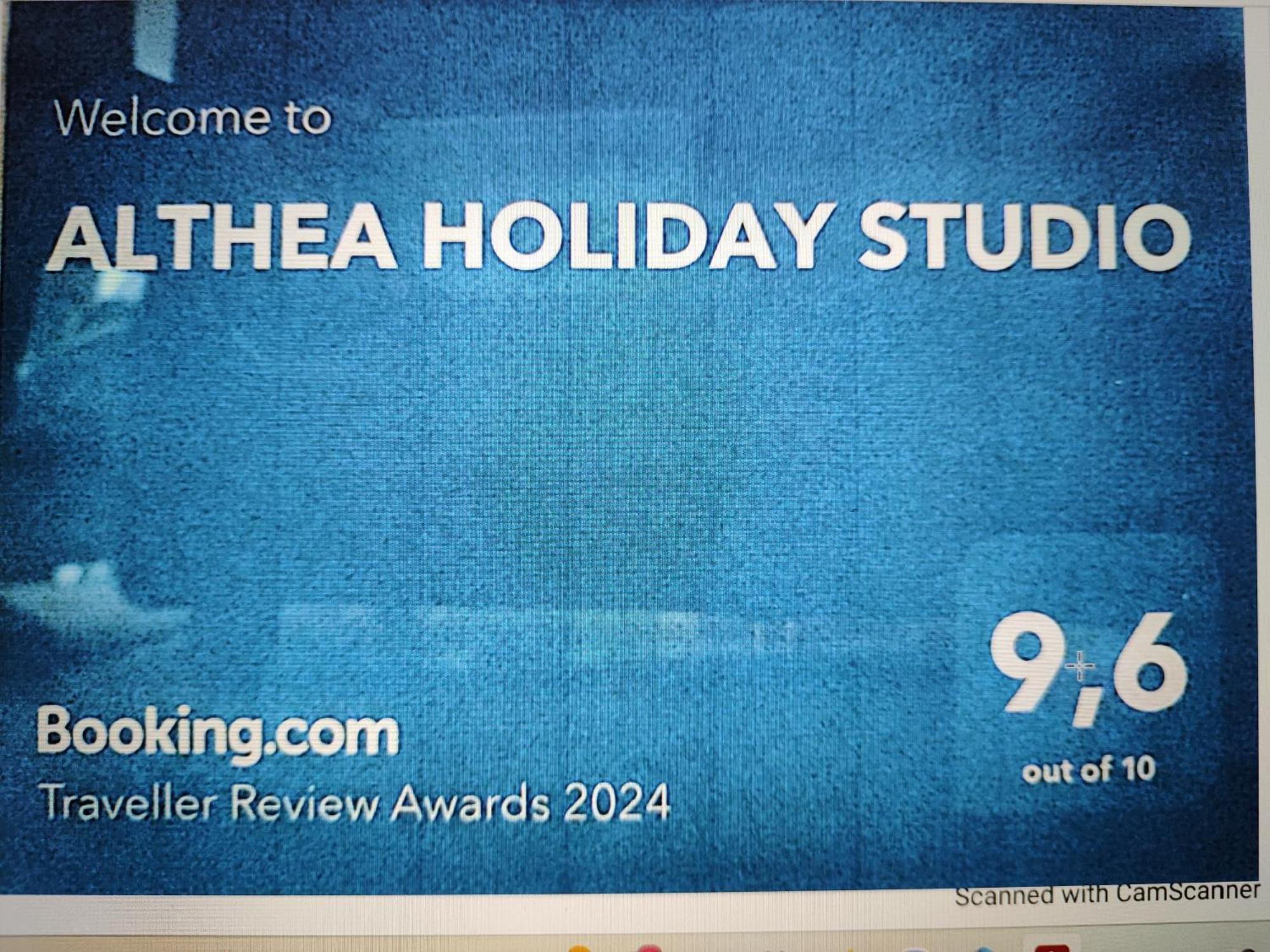 Althea Holiday Studio Agia Marina  Bagian luar foto